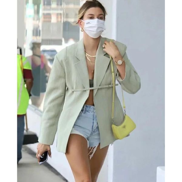women's trench coats foridol streetwear green 2021 fashion lace up blazer women autumn jackets feminina winter coat chaqueta mujer, Tan;black
women's trench coats foridol streetwear green 2021 fashion lace up blazer women autumn jackets feminina winter coat chaqueta mujer, Tan;black
