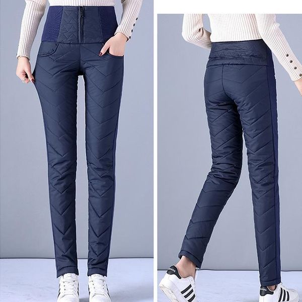 women's pants & capris 2021 cotton trousers winter mid waisted outer wear women female fashion slim warm thick down skinny, Black;white
women's pants & capris 2021 cotton trousers winter mid waisted outer wear women female fashion slim warm thick down skinny, Black;white