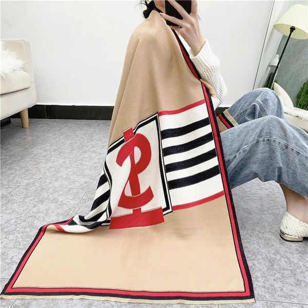 stripes scarf for women fashion lady cashmere warm shawl female thick scarfs long double-sided blanket stole tippet scarves, Blue;gray
stripes scarf for women fashion lady cashmere warm shawl female thick scarfs long double-sided blanket stole tippet scarves, Blue;gray