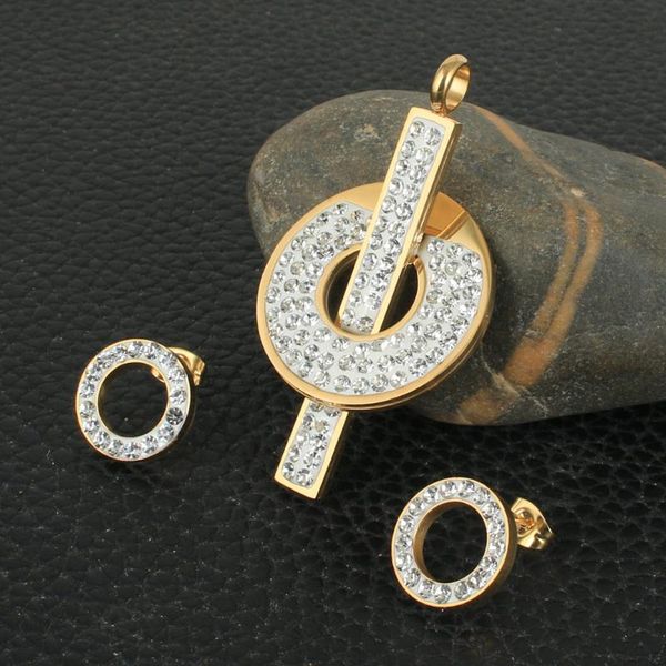 earrings & necklace fashion stainless steel jewelry sets for women gold color pendants and sryz041, Silver 
earrings & necklace fashion stainless steel jewelry sets for women gold color pendants and sryz041, Silver