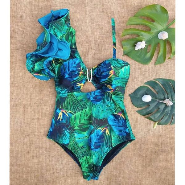 arrival ruffle swimwear single shoulder one piece swimsuit women floral printed tropical summer beach bathing suit one-piece suits
arrival ruffle swimwear single shoulder one piece swimsuit women floral printed tropical summer beach bathing suit one-piece suits
