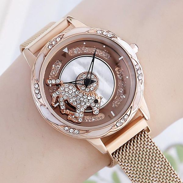 wristwatches creative ins wind stars luck quartz magnet alloy ladies watch womens watches brand, Slivery;brown
wristwatches creative ins wind stars luck quartz magnet alloy ladies watch womens watches brand, Slivery;brown