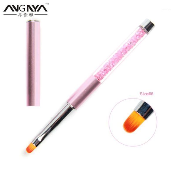 1pcs gel polish nail art brush 6# oval acrylic uv painting drawing crystal hand pen tips tools brushes1, Yellow
1pcs gel polish nail art brush 6# oval acrylic uv painting drawing crystal hand pen tips tools brushes1, Yellow