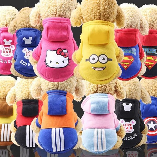 dog apparel pet accessories dogs fleece hooded sweater sports style cartoon jacket fashionable small and medium-sized cats clothing
dog apparel pet accessories dogs fleece hooded sweater sports style cartoon jacket fashionable small and medium-sized cats clothing