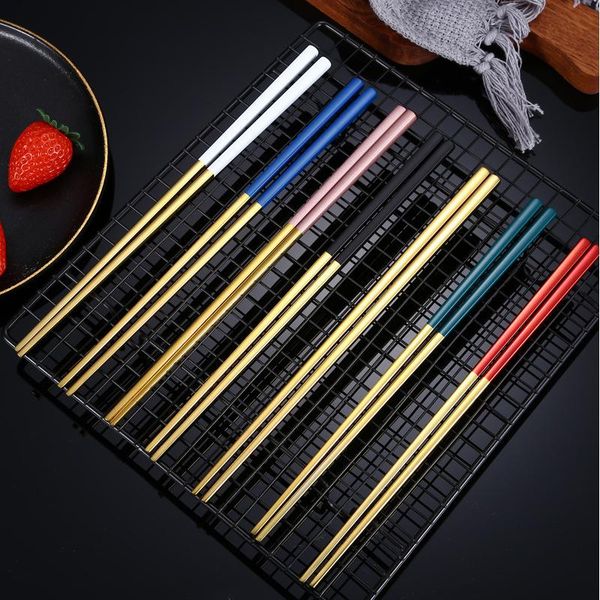 chopsticks chinese gold 6 pairs sushi sticks korean metal reusable noodles japanese japan kitchen tools
chopsticks chinese gold 6 pairs sushi sticks korean metal reusable noodles japanese japan kitchen tools