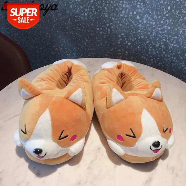 home slides female winter plush corgi slippers warm women floor indoor shoes cute funny flat non-slip flip flops #lu4m, Black
home slides female winter plush corgi slippers warm women floor indoor shoes cute funny flat non-slip flip flops #lu4m, Black