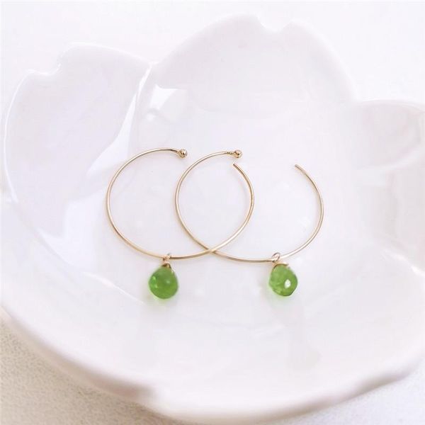 4-5mm green peridot earrings big circle shape 14k gold filled gemstones for women dangle & chandelier, Silver
4-5mm green peridot earrings big circle shape 14k gold filled gemstones for women dangle & chandelier, Silver