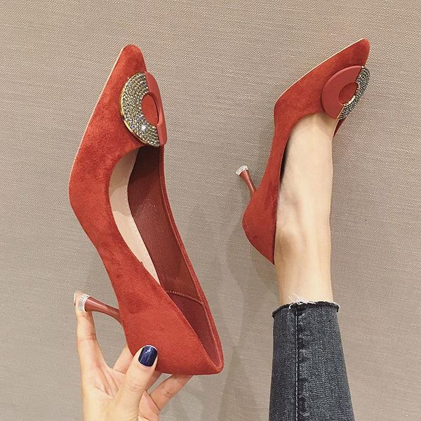 dress shoes 2021 spring woman pumps high heels faux suede boat bling pump ol office women zapatos mujer black 8004g
dress shoes 2021 spring woman pumps high heels faux suede boat bling pump ol office women zapatos mujer black 8004g