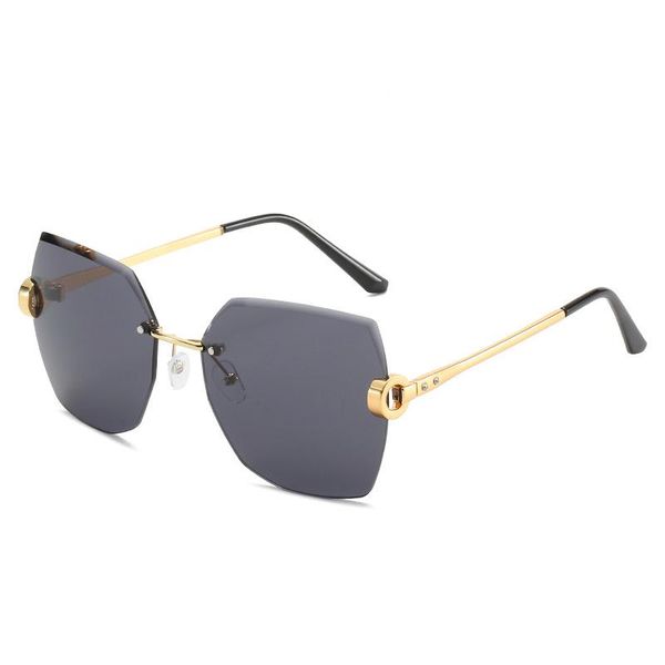 sunglasses brand design fashion retro rimless for women trend ladies summer outdoor travel gradient sun glasses, White;black
sunglasses brand design fashion retro rimless for women trend ladies summer outdoor travel gradient sun glasses, White;black