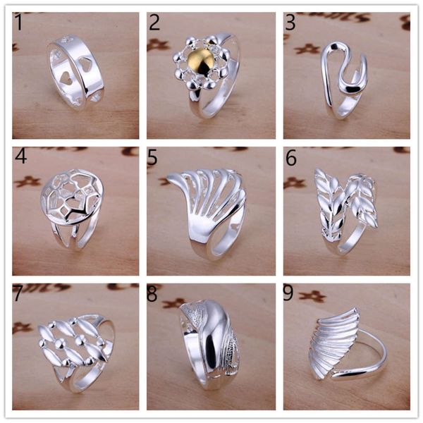 sale factory 10 direct pieces diffrent style 925 silver rings gssr002d mix order fashion sterling plated finger ring
sale factory 10 direct pieces diffrent style 925 silver rings gssr002d mix order fashion sterling plated finger ring