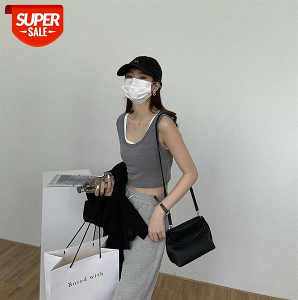 huang zheng solid color u-shaped camisole women's inner base sleeveless cropped umbilical crop s79957 #ca2z, Black;gray
huang zheng solid color u-shaped camisole women's inner base sleeveless cropped umbilical crop s79957 #ca2z, Black;gray