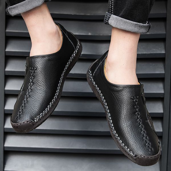 dress shoes men casual sneakers driving comfortable quality leather loafers moccasins 2021 fashion retro leisure u9x0, Black
dress shoes men casual sneakers driving comfortable quality leather loafers moccasins 2021 fashion retro leisure u9x0, Black
