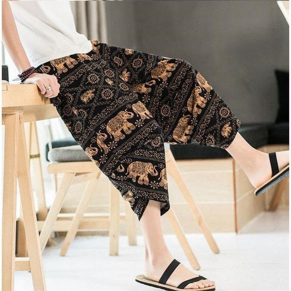 men's pants baggy harem men 2021 summer japanese women hip hop plus size wide leg bloomers calf-length joggers, Black
men's pants baggy harem men 2021 summer japanese women hip hop plus size wide leg bloomers calf-length joggers, Black