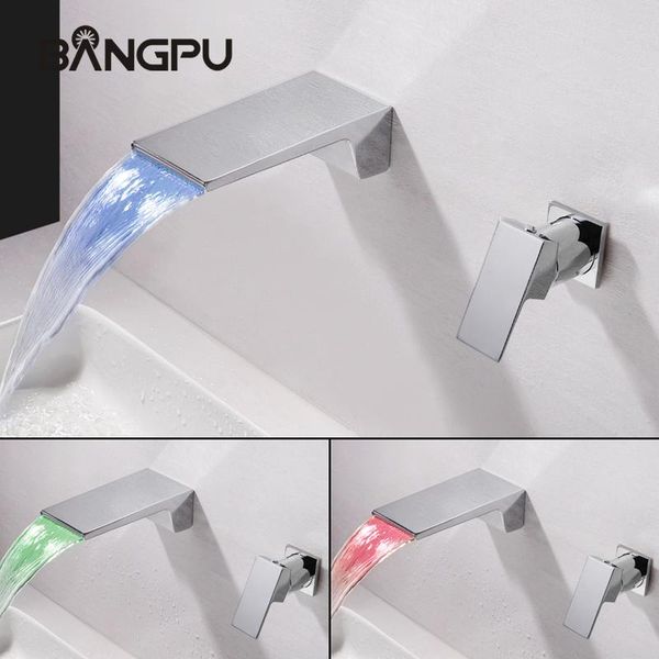 bathroom sink faucets bangpu led basin faucet wall mounted with waterfall spout single handle solid brass (chrome)
bathroom sink faucets bangpu led basin faucet wall mounted with waterfall spout single handle solid brass (chrome)