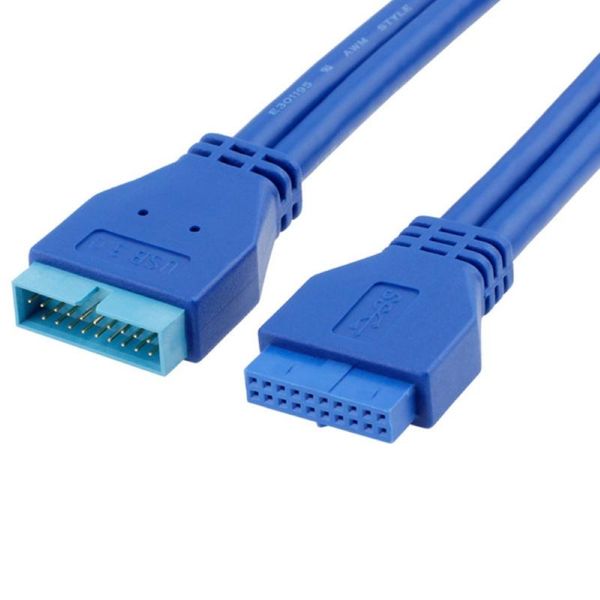 20pin extension cable 0.3m usb 3.0 motherboard male to female pc computer adapter header cord cables & connectors
20pin extension cable 0.3m usb 3.0 motherboard male to female pc computer adapter header cord cables & connectors