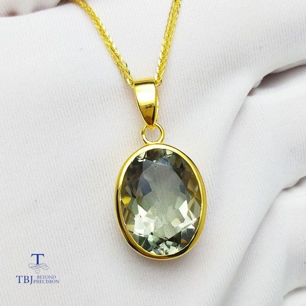 lockets tbj,simple and classic pendant with natural green amethyst gemstone in 925 sterling silver yellow gold color for women as a gift
lockets tbj,simple and classic pendant with natural green amethyst gemstone in 925 sterling silver yellow gold color for women as a gift