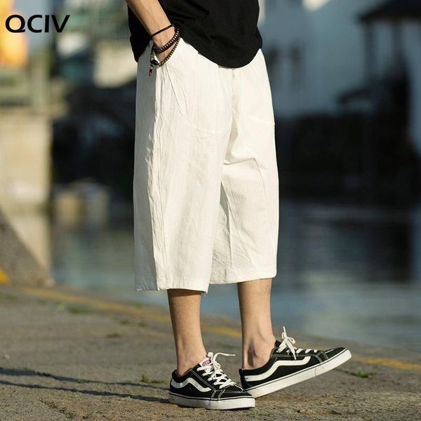 men's pants m-5xl wide leg linen drawstring elastic waist three quarter trousers mens summer loose fit casual xxxxxl, Black
men's pants m-5xl wide leg linen drawstring elastic waist three quarter trousers mens summer loose fit casual xxxxxl, Black