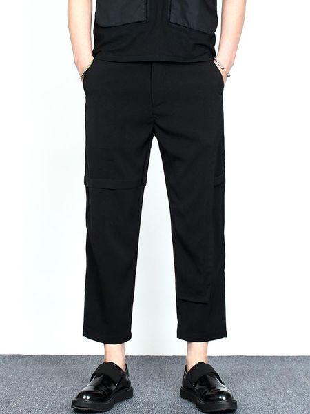 men's pants chun xia men style pure color slim body straight tube trend of fashion pencil 9 points recreational, Black
men's pants chun xia men style pure color slim body straight tube trend of fashion pencil 9 points recreational, Black