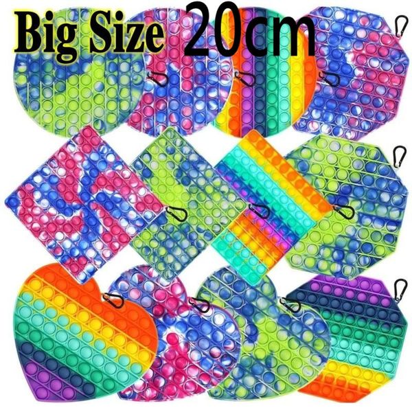 big size 20cm push bubble fidget toys stress relief party gifts antistress soft squishy finger board
big size 20cm push bubble fidget toys stress relief party gifts antistress soft squishy finger board
