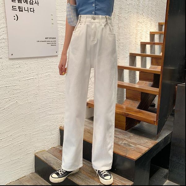 black denim high waist women jeans wide leg trousers korean pants femme big size vestidos, Blue
black denim high waist women jeans wide leg trousers korean pants femme big size vestidos, Blue