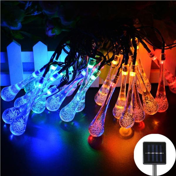 strings indoor outdoor waterproof led solar string lights20/50water drop fairy lights christmas year garden party lighting decoration
strings indoor outdoor waterproof led solar string lights20/50water drop fairy lights christmas year garden party lighting decoration