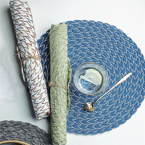 mats & pads hand-made placemat pad coasters kitchen table pp knitting insulation round placemats
mats & pads hand-made placemat pad coasters kitchen table pp knitting insulation round placemats