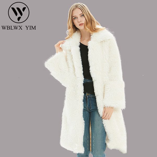 women's leather & faux elegant long fur coat women autumn winter warm soft jacket female plush overcoat casual loose teddy outwear vahi, Black
women's leather & faux elegant long fur coat women autumn winter warm soft jacket female plush overcoat casual loose teddy outwear vahi, Black