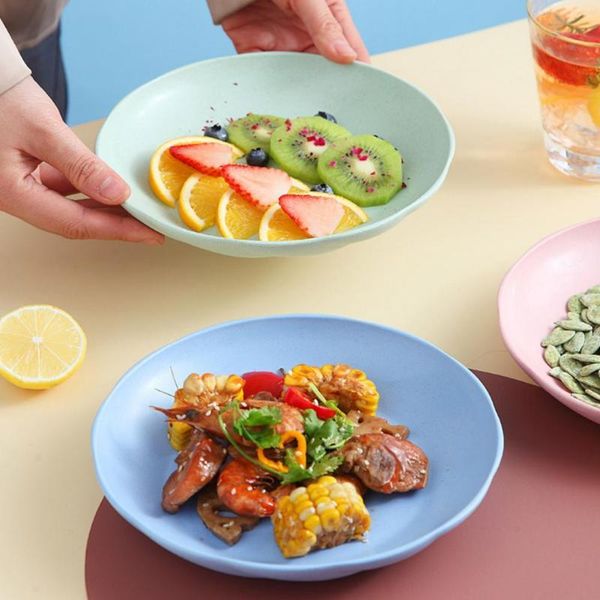 dishes & plates 4pcs innovative dining plate anti-deform safe durable smooth edge fruit for home
dishes & plates 4pcs innovative dining plate anti-deform safe durable smooth edge fruit for home