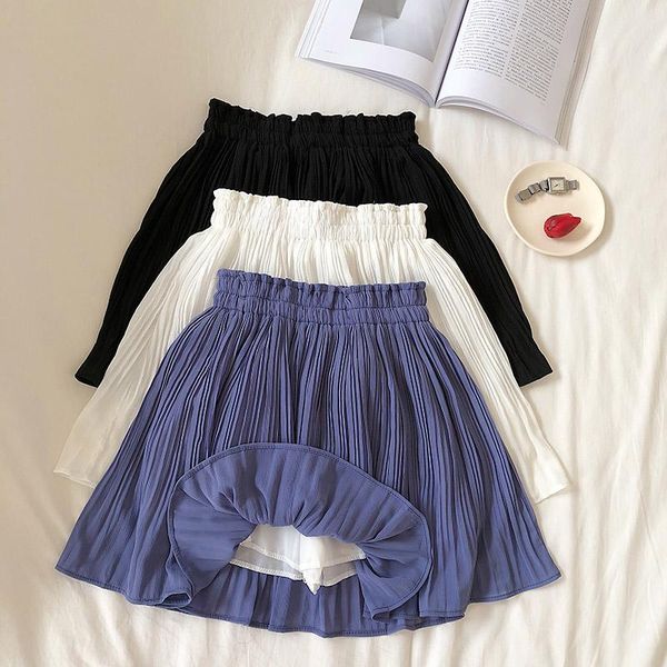 women skirt anti-glare sailor layers pleated elastic waist sweet girls dance high a-line skirts, Black
women skirt anti-glare sailor layers pleated elastic waist sweet girls dance high a-line skirts, Black