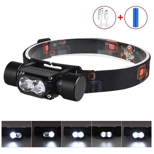 multi-function 2xt6 led headlight 5 modes usb rechargeable use 18650 headlamp searching fishing camping night riding light headlamps
multi-function 2xt6 led headlight 5 modes usb rechargeable use 18650 headlamp searching fishing camping night riding light headlamps