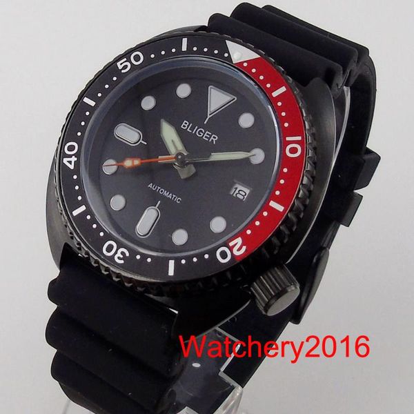 wristwatches luxury bliger brand 45mm all pvd black case luminous hand nh35a automatic mechancial men watch 5atm waterproof sapphire glass, Slivery;brown
wristwatches luxury bliger brand 45mm all pvd black case luminous hand nh35a automatic mechancial men watch 5atm waterproof sapphire glass, Slivery;brown