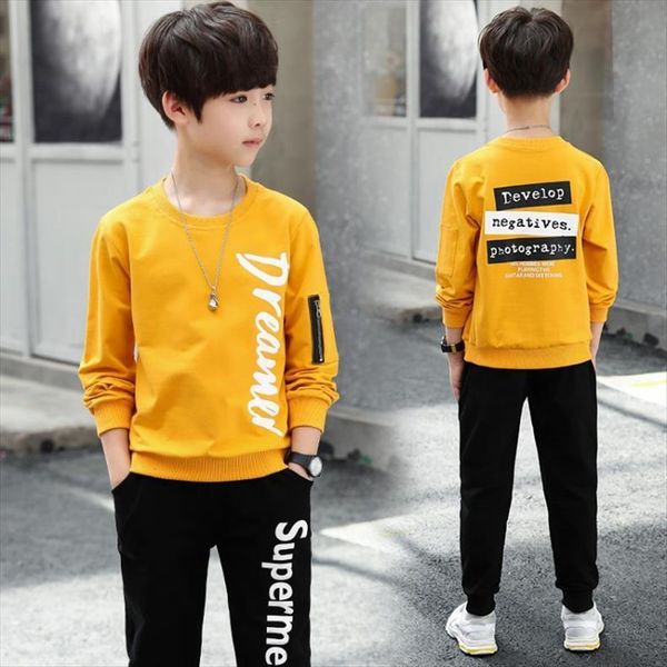 boys casual clothes set long sleeve t shirt trousers sport suit for girl teen sweatshirt hoodies pant, White
boys casual clothes set long sleeve t shirt trousers sport suit for girl teen sweatshirt hoodies pant, White