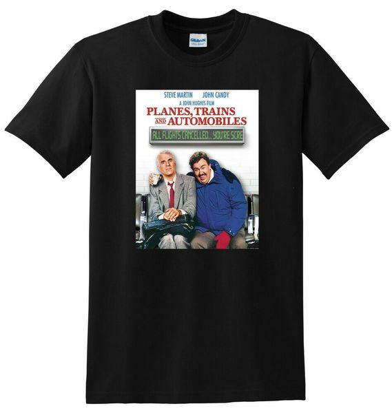 PLANES TRAINS AND AUTOMOBILES T SHIRT 4k bluray cover SMALL MEDIUM LARGE or XL, White;black
PLANES TRAINS AND AUTOMOBILES T SHIRT 4k bluray cover SMALL MEDIUM LARGE or XL, White;black