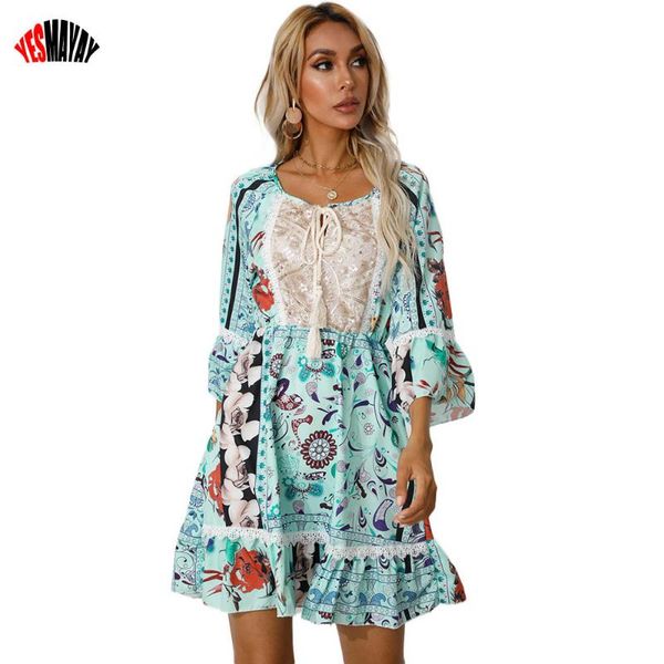 casual dresses boho dress women summer autumn 2021 elegant robe femme sequins floral woman vintage fashion lace patchwrok, Black;gray
casual dresses boho dress women summer autumn 2021 elegant robe femme sequins floral woman vintage fashion lace patchwrok, Black;gray