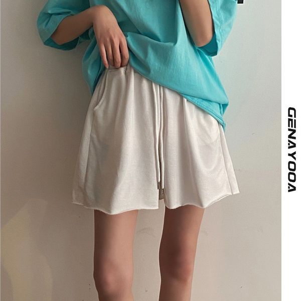 genayooa elastic short feminino high waist women summer korean casual solid mini shorts fitness sportwear 210417, White;black
genayooa elastic short feminino high waist women summer korean casual solid mini shorts fitness sportwear 210417, White;black
