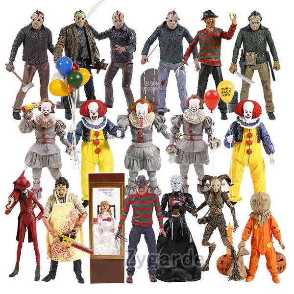 neca - action characters pennyworth, freddie kruger, jason woges, chucky, michael miles, texas, chainsaw murder, hellraiser, sam, toys
neca - action characters pennyworth, freddie kruger, jason woges, chucky, michael miles, texas, chainsaw murder, hellraiser, sam, toys