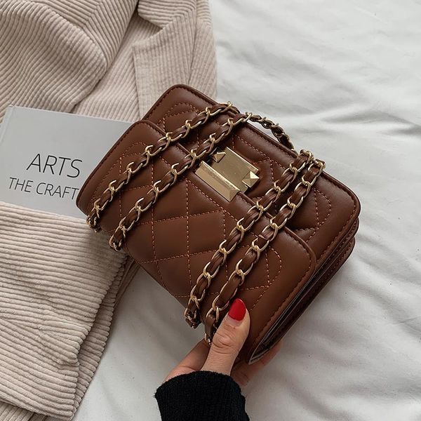 evening bags original brand bag 2021 female autumn chain messenger fashion rhombus square shoulder
evening bags original brand bag 2021 female autumn chain messenger fashion rhombus square shoulder
