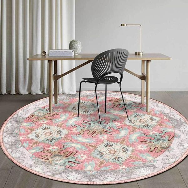 carpets persian style round area rugs retro moroccan ethnic geometric print carpet study room computer bedroom chair non-slip floor mat
carpets persian style round area rugs retro moroccan ethnic geometric print carpet study room computer bedroom chair non-slip floor mat
