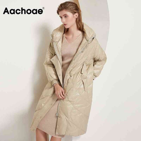 aachoae winter hooded down coat women elegant ultra light duck down coats batwing sleeve thick warm puffer jacket lady overcoats 210413, Black
aachoae winter hooded down coat women elegant ultra light duck down coats batwing sleeve thick warm puffer jacket lady overcoats 210413, Black