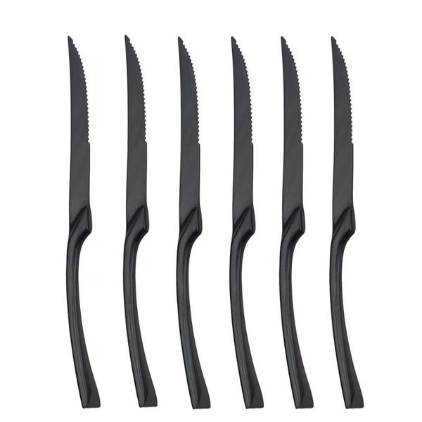 dinnerware sets steak knife silverware creative dinner set mirror luxury black cutlery 304 stainless steel forks
dinnerware sets steak knife silverware creative dinner set mirror luxury black cutlery 304 stainless steel forks