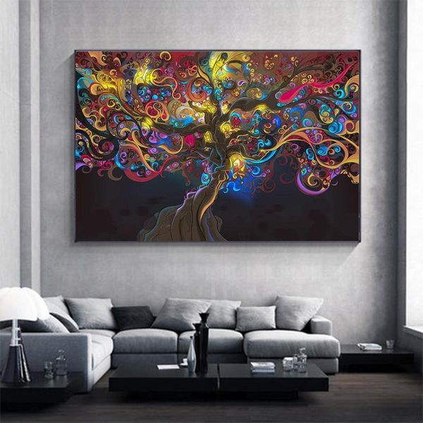 paintings colorful tree canvas art print painting poster wall pictures for living room home decoration cuadros
paintings colorful tree canvas art print painting poster wall pictures for living room home decoration cuadros