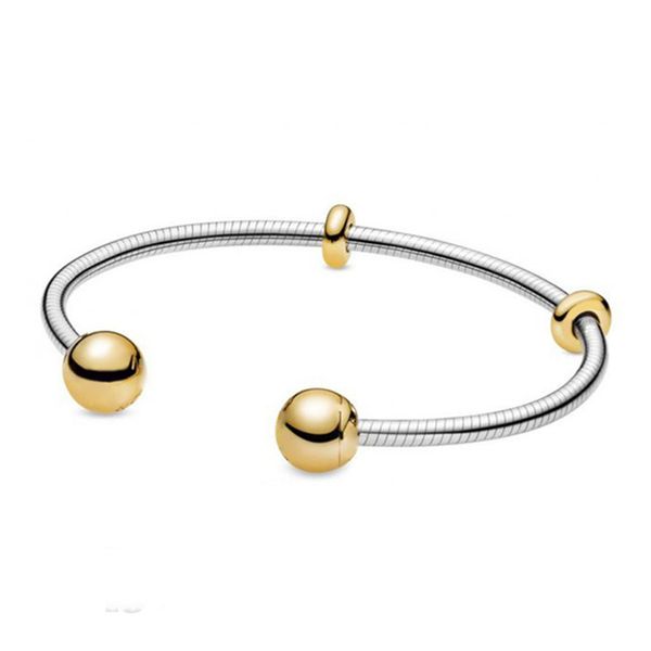 new 2021 100% 925 sterling silver golden circle bracelet fit diy original fshion jewelry gift 666777, Golden;silver
new 2021 100% 925 sterling silver golden circle bracelet fit diy original fshion jewelry gift 666777, Golden;silver