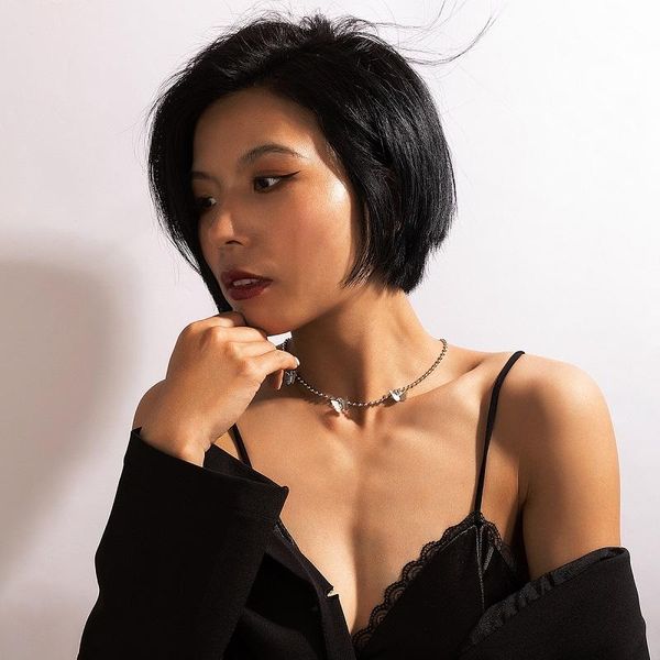 chokers tocona trendy butterfly pendant choker necklace for women girls silver color alloy charming jewelry party gift 19083, Golden;silver
chokers tocona trendy butterfly pendant choker necklace for women girls silver color alloy charming jewelry party gift 19083, Golden;silver
