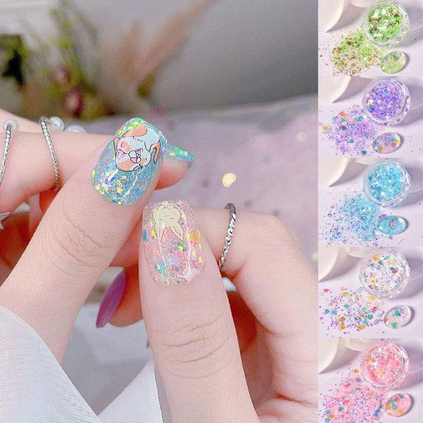 nail art decorations 1 box summer ice cream sequins mixed heart shape star glitter powder colorful fashion manicure accessories, Silver;gold
nail art decorations 1 box summer ice cream sequins mixed heart shape star glitter powder colorful fashion manicure accessories, Silver;gold