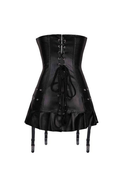 nxy set corsé de cuero imitación para mujer vestido erótico con encaje la espalda cremallera cintura trador tubo 1130, Red;black
nxy set corsé de cuero imitación para mujer vestido erótico con encaje la espalda cremallera cintura trador tubo 1130, Red;black