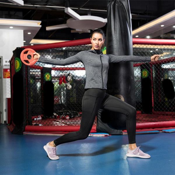 women's fitness quick-drying feature can be used for yoga training and running zipper sports coat suitable autumn/winter outfit
women's fitness quick-drying feature can be used for yoga training and running zipper sports coat suitable autumn/winter outfit