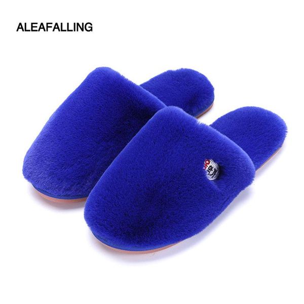 slippers aleafalling fashion design winter warm women home solid cute faux fur indoor shoes bedroom t63, Black
slippers aleafalling fashion design winter warm women home solid cute faux fur indoor shoes bedroom t63, Black