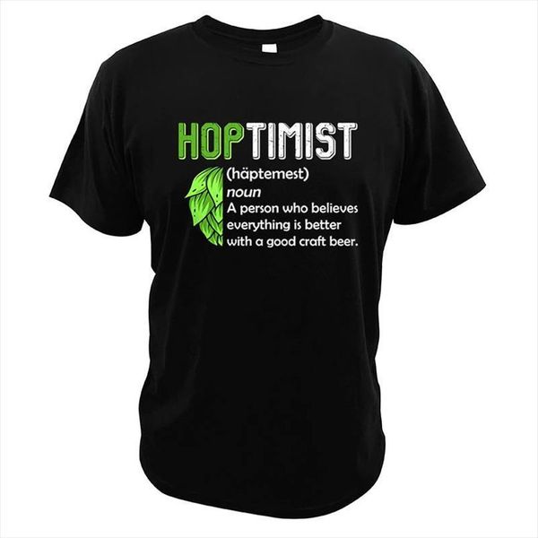 hoptimist definition craft beer mens funny drinking beers simply style eu size crew neck summer, White;black
hoptimist definition craft beer mens funny drinking beers simply style eu size crew neck summer, White;black