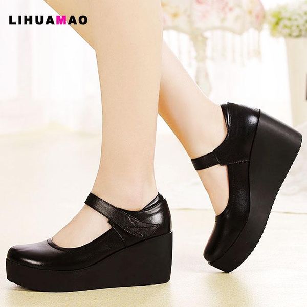 dress shoes lihuamao mary jane wedges ankle strap party work comfortable round heel for women platform pumps cosplay, Black
dress shoes lihuamao mary jane wedges ankle strap party work comfortable round heel for women platform pumps cosplay, Black