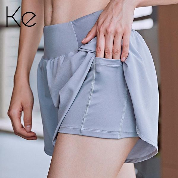 gym clothing ke sports shorts women's high waist fitness yoga pants loose casual outer wear running quick-drying thin training, White;black
gym clothing ke sports shorts women's high waist fitness yoga pants loose casual outer wear running quick-drying thin training, White;black